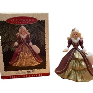 Vintage Hallmark Holiday Barbie 1996